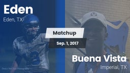 Matchup: Eden vs. Buena Vista  2017