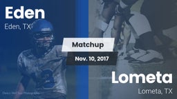 Matchup: Eden vs. Lometa  2017