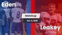 Matchup: Eden vs. Leakey  2018