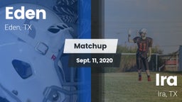 Matchup: Eden vs. Ira  2020