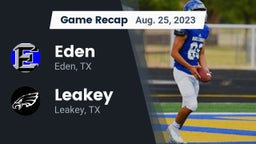 Recap: Eden  vs. Leakey  2023
