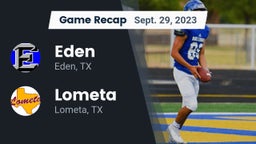 Recap: Eden  vs. Lometa  2023