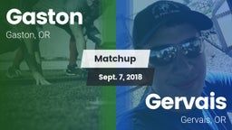 Matchup: Gaston vs. Gervais  2018
