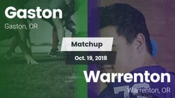 Matchup: Gaston vs. Warrenton  2018