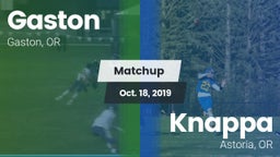 Matchup: Gaston vs. Knappa  2019