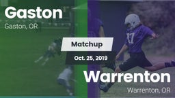 Matchup: Gaston vs. Warrenton  2019