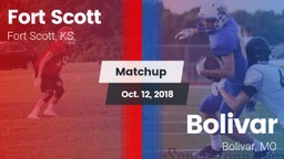 Matchup: Fort Scott vs. Bolivar  2018