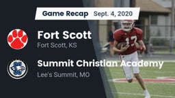 Recap: Fort Scott  vs. Summit Christian Academy 2020