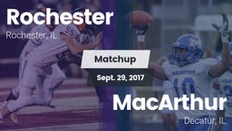 Matchup: Rochester High vs. MacArthur  2017