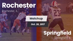 Matchup: Rochester High vs. Springfield  2017