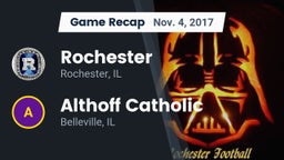Recap: Rochester  vs. Althoff Catholic  2017