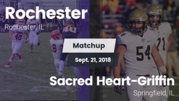 Matchup: Rochester High vs. Sacred Heart-Griffin  2018
