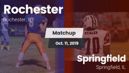 Matchup: Rochester High vs. Springfield  2019