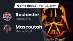 Recap: Rochester  vs. Mascoutah  2019