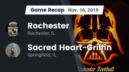 Recap: Rochester  vs. Sacred Heart-Griffin  2019