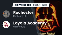 Recap: Rochester  vs. Loyola Academy  2021
