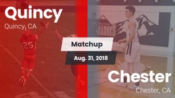 Matchup: Quincy vs. Chester  2018