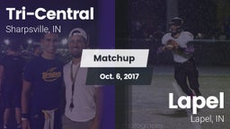 Matchup: Tri-Central vs. Lapel  2017