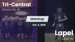 Matchup: Tri-Central vs. Lapel  2018