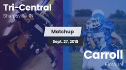 Matchup: Tri-Central vs. Carroll  2019