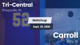 Matchup: Tri-Central vs. Carroll  2020