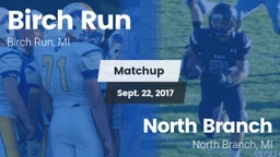 Matchup: Birch Run vs. North Branch  2017
