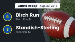 Recap: Birch Run  vs. Standish-Sterling  2018