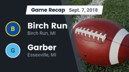 Recap: Birch Run  vs. Garber  2018