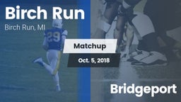 Matchup: Birch Run vs. Bridgeport  2018