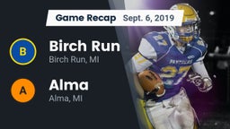 Recap: Birch Run  vs. Alma  2019