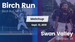 Matchup: Birch Run vs. Swan Valley  2019