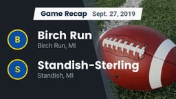 Recap: Birch Run  vs. Standish-Sterling  2019