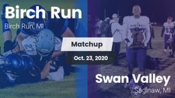 Matchup: Birch Run vs. Swan Valley  2020