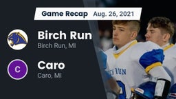 Recap: Birch Run  vs. Caro  2021