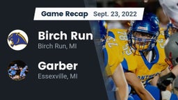 Recap: Birch Run  vs. Garber  2022