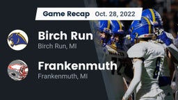 Recap: Birch Run  vs. Frankenmuth  2022