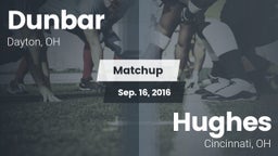 Matchup: Dunbar vs. Hughes  2016