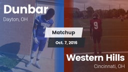 Matchup: Dunbar vs. Western Hills  2016