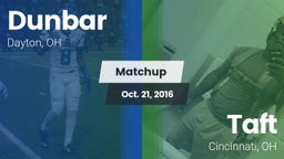 Matchup: Dunbar vs. Taft  2016