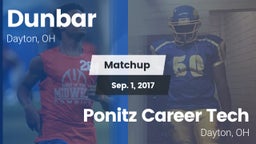 Matchup: Dunbar vs. Ponitz Career Tech  2017