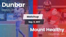 Matchup: Dunbar vs. Mount Healthy  2017