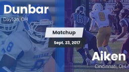Matchup: Dunbar vs. Aiken  2017
