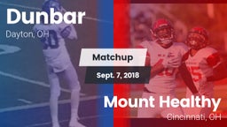 Matchup: Dunbar vs. Mount Healthy  2018