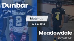 Matchup: Dunbar vs. Meadowdale  2018