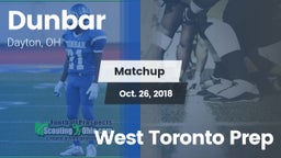 Matchup: Dunbar vs. West Toronto Prep 2018