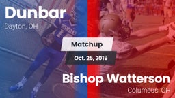 Matchup: Dunbar vs. Bishop Watterson  2019
