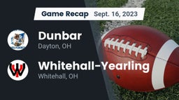 Recap: Dunbar  vs. Whitehall-Yearling  2023