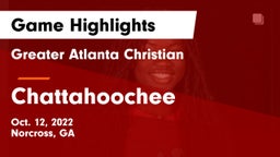 Greater Atlanta Christian  vs Chattahoochee Game Highlights - Oct. 12, 2022