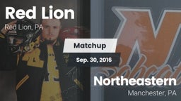 Matchup: Red Lion vs. Northeastern  2016