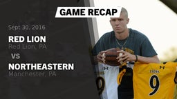 Recap: Red Lion  vs. Northeastern  2016